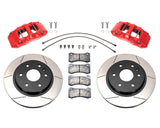 Wilwood - Kit de frenos delanteros grandes AERO6-DM para Chevy/GMC Silverado 1500 1999-2018 - Rotores de 13,36 pulgadas