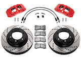 Wilwood - 2003-2014 Lexus GX460 & GX470 | 2003-2023 Toyota 4Runner, FJ Cruiser, Tacoma  AERO6-DM Direct-Mount Truck Front Brake Kit - 13.31 Inches