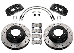 Wilwood - 2003-2014 Lexus GX460 & GX470 | 2003-2023 Toyota 4Runner, FJ Cruiser, Tacoma  AERO6-DM Direct-Mount Truck Front Brake Kit - 13.31 Inches