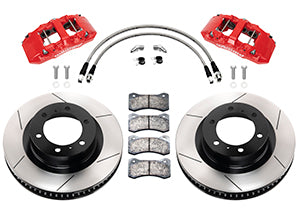 Wilwood - 2003-2014 Lexus GX460 & GX470 | 2003-2023 Toyota 4Runner, FJ Cruiser, Tacoma  AERO6-DM Direct-Mount Truck Front Brake Kit - 13.31 Inches
