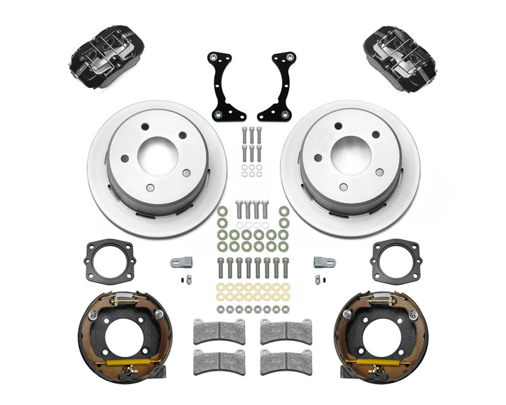 Wilwood - 1988-1998 Chevy/GMC C1500-OBS Forged Dynalite Rear Parking Brake Kit - 12.19-Inch Rotors