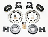 Wilwood - 10/12 Bolt - 2.91 Offset - Forged Dynalite Pro Series Rear Brake Kit - 12.19 Inch - Rear Caliper Mounting