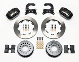 Wilwood - 10/12 Bolt - 2.91 Offset - Forged Dynalite Pro Series Rear Brake Kit - 12.19 Inch - Rear Caliper Mounting