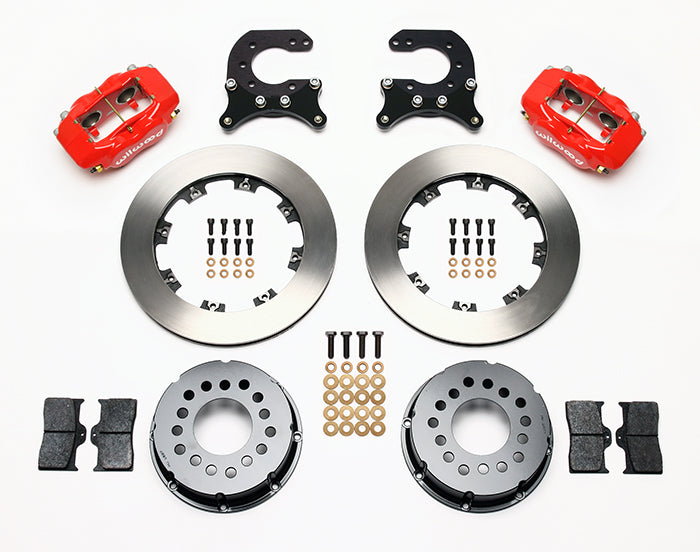 Wilwood - 10/12 Bolt - 2.91 Offset - Forged Dynalite Pro Series Rear Brake Kit - 12.19 Inch - Rear Caliper Mounting