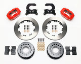 Wilwood - 10/12 Bolt - 2.91 Offset - Forged Dynalite Pro Series Rear Brake Kit - 12.19 Inch - Rear Caliper Mounting