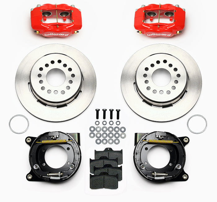 Wilwood - 10/12 Bolt - 2.75 - 2.81 Offset - Forged Dynalite Rear Parking Brake Kit - 12.19 Inch - Rear Caliper Mounting