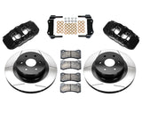 Wilwood - Kit de frenos traseros grandes AERO4 para Chevy/GMC Silverado 1500 1999-2018 - Rotores de 14,25 pulgadas