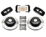 Wilwood - Kit de frenos traseros grandes AERO4 para Chevy/GMC Silverado 1500 1999-2018 - Rotores de 14,25 pulgadas