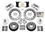 Wilwood - 64–72 GM A-Body | 67–69 GM F-Body | 64–82 Corvette | With Ridetech Spindles - Forged Narrow Superlite 6R Big Brake Front Brake Kit (Hub) - 12.88 Inch