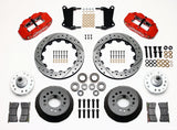 Wilwood - 64–72 GM A-Body | 67–69 GM F-Body | 64–82 Corvette | With Ridetech Spindles - Forged Narrow Superlite 6R Big Brake Front Brake Kit (Hub) - 12.88 Inch