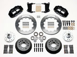 Wilwood - 64–72 GM A-Body | 67–69 GM F-Body | 64–82 Corvette | With Ridetech Spindles - Forged Narrow Superlite 6R Big Brake Front Brake Kit (Hub) - 12.88 Inch