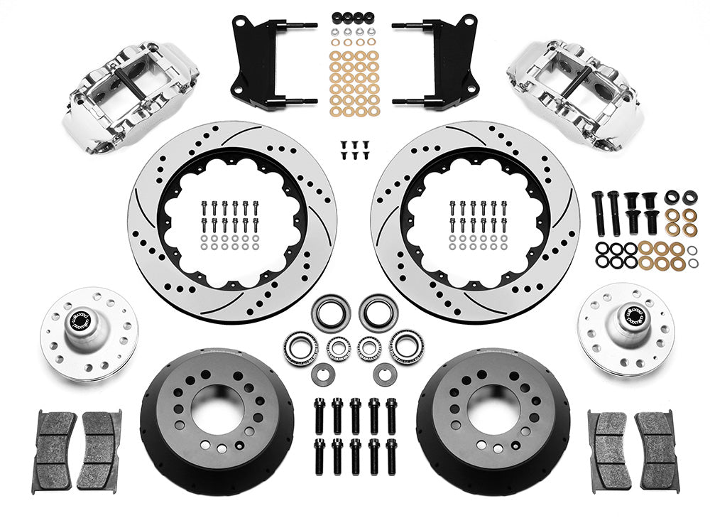 Wilwood - A | F | G | X Bodies -  Forged Narrow Superlite 6R Big Brake Front Brake Kit - 14 Inch