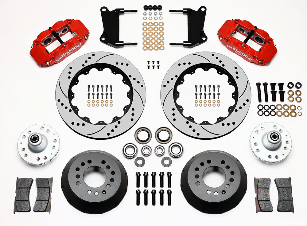 Wilwood - A | F | G | X Bodies -  Forged Narrow Superlite 6R Big Brake Front Brake Kit - 14 Inch
