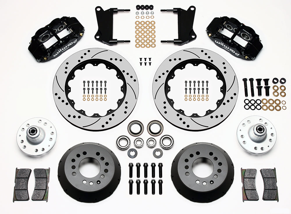 Wilwood - A | F | G | X Bodies -  Forged Narrow Superlite 6R Big Brake Front Brake Kit - 14 Inch