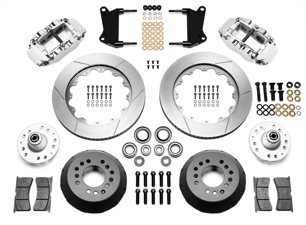 Wilwood - A | F | G | X Bodies -  Forged Narrow Superlite 6R Big Brake Front Brake Kit - 14 Inch