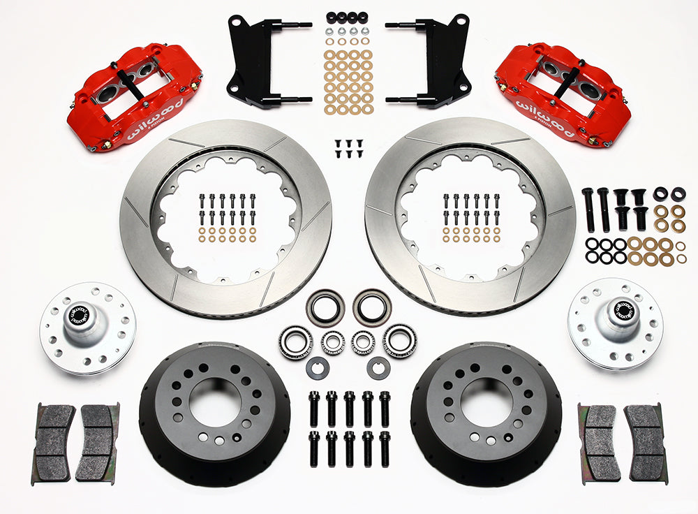 Wilwood - A | F | G | X Bodies -  Forged Narrow Superlite 6R Big Brake Front Brake Kit - 14 Inch