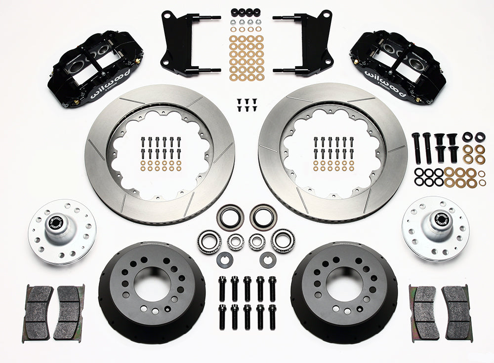 Wilwood - A | F | G | X Bodies -  Forged Narrow Superlite 6R Big Brake Front Brake Kit - 14 Inch