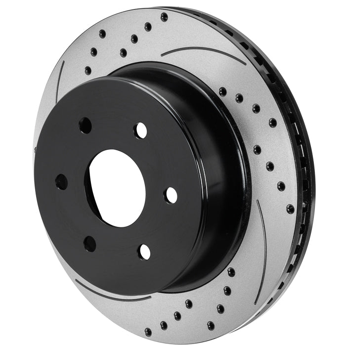 Wilwood - Kit de frenos traseros grandes AERO4 para Chevy/GMC Silverado 1500 1999-2018 - Rotores de 14,25 pulgadas