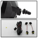 Luces antiniebla transparentes OEM con interruptor OEM para GMC Sierra 1500, 2500 HD y 3500 HD Spyder 07-13