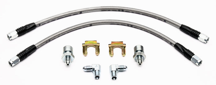 Wilwood - Kit de freno delantero forjado Dynapro 6 Big Brake para Chevy S10 1982-2003 - Rotores de 12,19 pulgadas