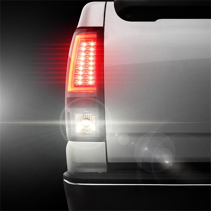 Spyder Chevy Silverado 1500/2500 03-06 Version 2 LED Tail Lights - Smoke (Does Not Fit Stepside)