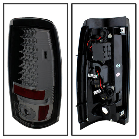 Luces traseras LED ahumadas Spyder Chevy/GMC Silverado/Sierra 1500 03-06 (no se adaptan a los modelos Stepside)