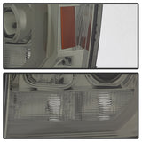 Faros delanteros con proyector LED DRL Spyder 07-13 GMC Sierra 1500 V2 - Ahumado