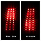 Luces traseras LED Spyder Xtune 99-02 Chevy Silverado 1500 | 99-06 GMC Sierra 1500 - Negras (no se adaptan a los laterales)