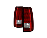 Luces traseras LED Spyder Xtune Chevy/GMC Silverado/Sierra 1500 03-06 rojas y transparentes (no se adaptan a los modelos Stepside)