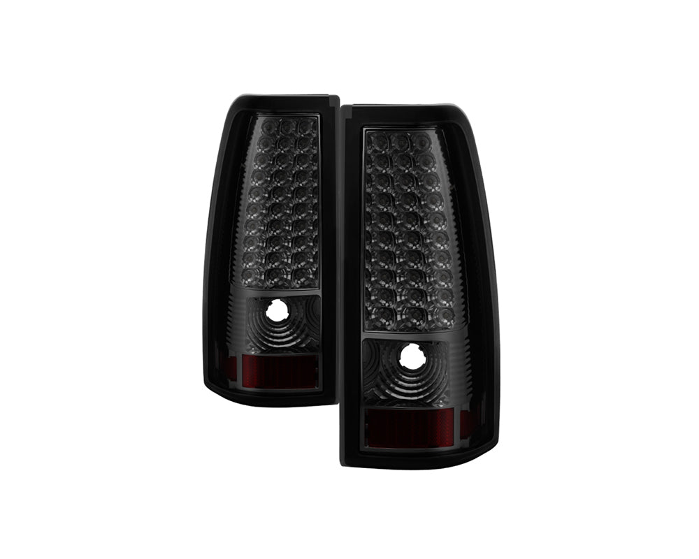Spyder Xtune 99-02 Chevy Silverado 1500 | 99-06 GMC Sierra 1500 LED Tail Lights - Smoke (Does Not Fit Stepside)