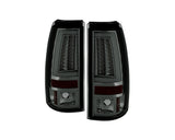 Luces traseras LED Spyder Chevy Silverado 1500/2500 03-06 versión 2 - Ahumadas (no se adaptan a los laterales)