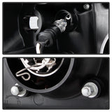 Faros delanteros LED tipo halo con proyector Spyder GMC Sierra 1500 07-13, color negro