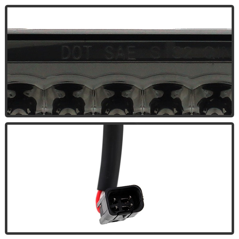Spyder Xtune 88-98 Chevy/GMC C/K Series 1500/2500 LED Tail Lights w/ Third Brake Light - Black