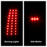 Luces traseras LED Spyder Xtune 99-02 Chevy Silverado 1500 | 99-06 GMC Sierra 1500 - Negras (no se adaptan a los laterales)