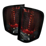 Barra de luces LED trasera Spyder 07-13 Chevy Silverado versión 3 - Humo rojo
