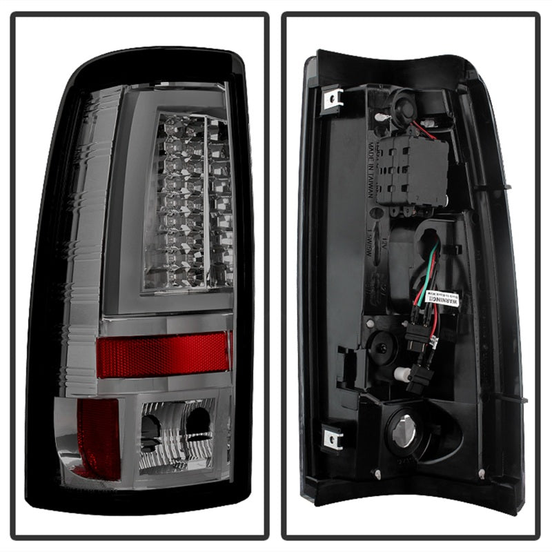 Spyder Chevy/GMC Silverado/Sierra 1500/2500 99-06 Version 2 LED Tail Lights - Smoke (Does Not Fit Stepside)