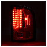 Barra de luces LED trasera Spyder 07-13 Chevy Silverado versión 3 - Humo rojo