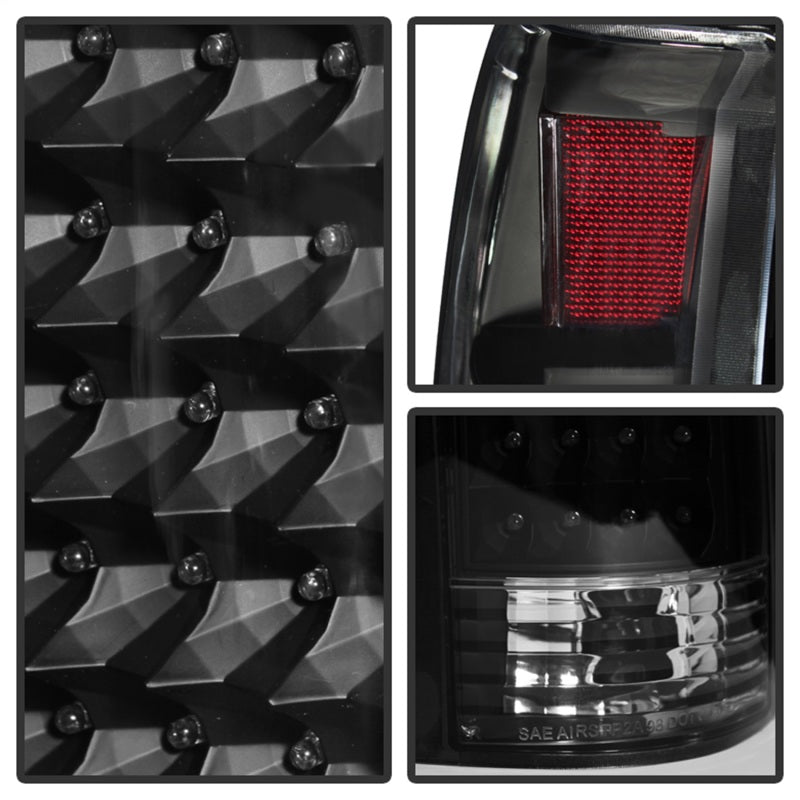 Spyder Xtune 88-98 Chevy/GMC C/K Series 1500/2500 LED Tail Lights - Black