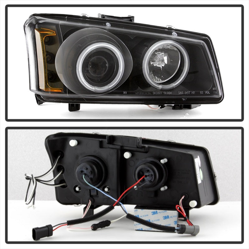 Spyder Chevy Silverado 1500 03-06 / Chevy Avalanche 02-06 LED Projector Headlights