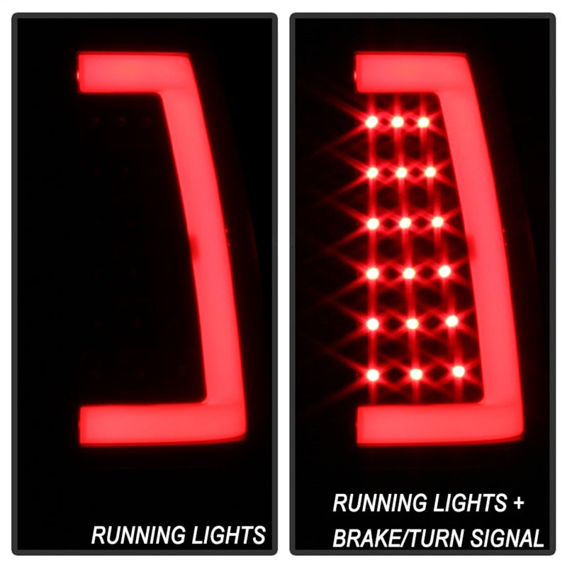 Luces traseras LED Spyder Xtune 99-02 Chevy Silverado 1500 | 99-06 GMC Sierra 1500 versión 3 - Ahumado negro (no se adapta a los laterales)