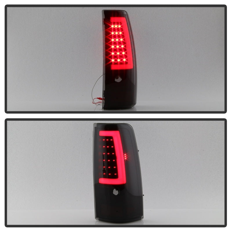 Luces traseras LED Spyder Xtune 99-02 Chevy Silverado 1500 | 99-06 GMC Sierra 1500 versión 3 - Ahumado negro (no se adapta a los laterales)