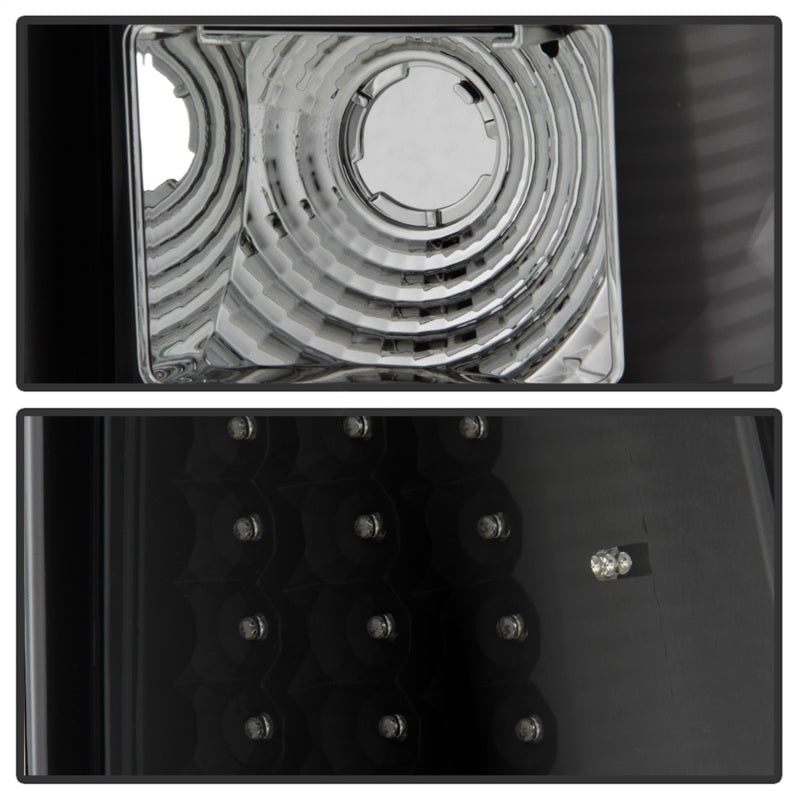 Luces traseras LED Spyder Xtune 99-02 Chevy Silverado 1500 | 99-06 GMC Sierra 1500 - Negras (no se adaptan a los laterales)