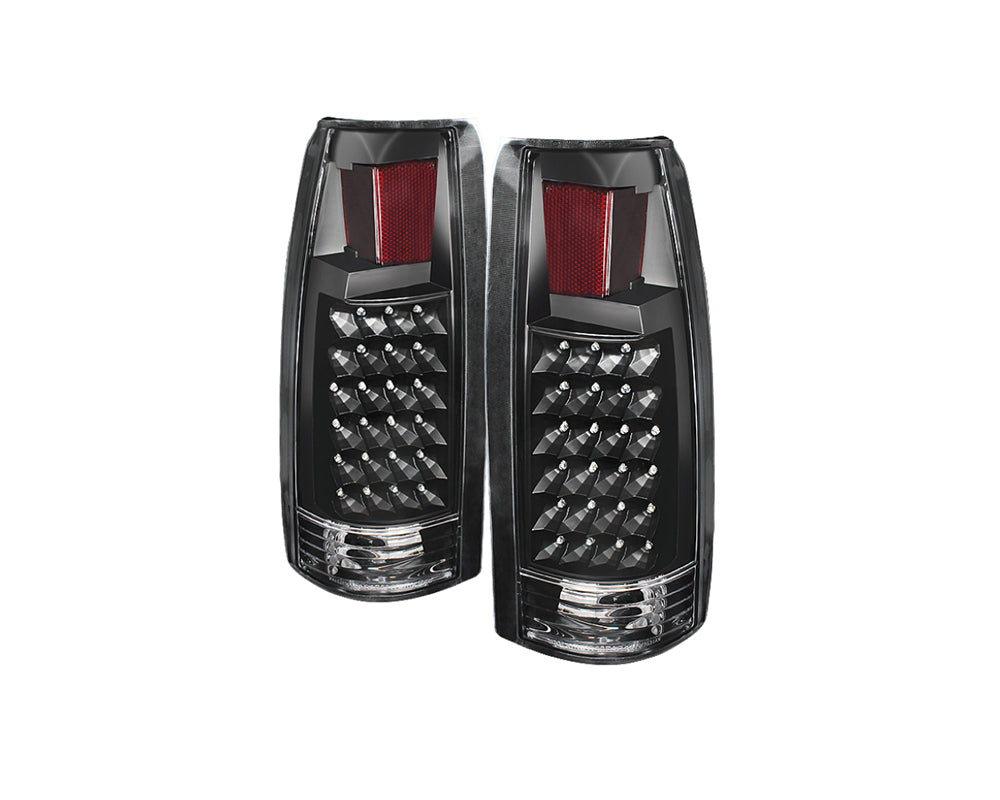 Spyder Xtune 88-98 Chevy/GMC C/K Series 1500/2500 LED Tail Lights - Black