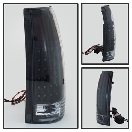 Luces traseras LED Spyder Xtune 88-98 Chevy/GMC C/K Series 1500/2500 - Color negro
