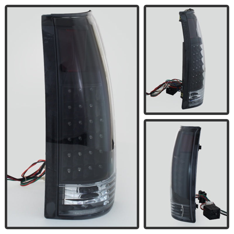 Spyder Xtune 88-98 Chevy/GMC C/K Series 1500/2500 LED Tail Lights - Black