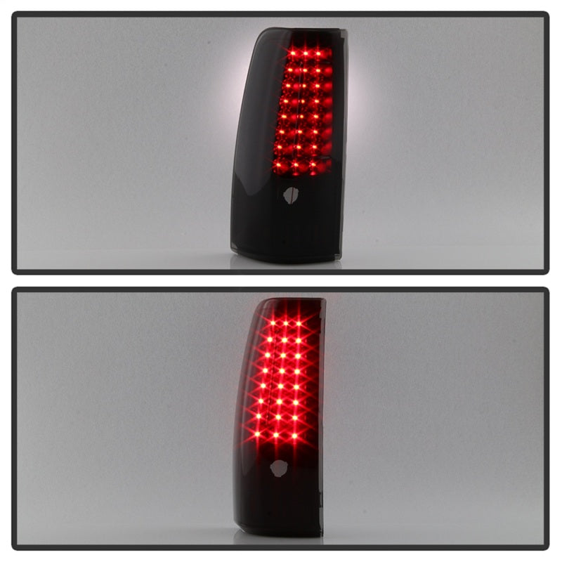 Spyder Xtune 03-06 Chevy Silverado 1500 LED Tail Lights - Black Smoke (Does Not Fit Stepside)