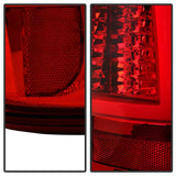Luces traseras LED Spyder Chevy Silverado 1500/2500 03-06 versión 2 - Rojo transparente (no se adapta a Stepside)
