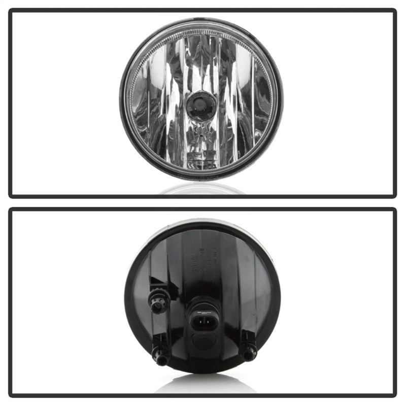Luces antiniebla transparentes OEM con interruptor OEM para GMC Sierra 1500, 2500 HD y 3500 HD Spyder 07-13