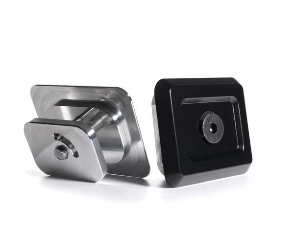 LG Billet USA ベッドステークポケットカバー サテンブラック Bed_Stake_Spinner_c5a6f41f-