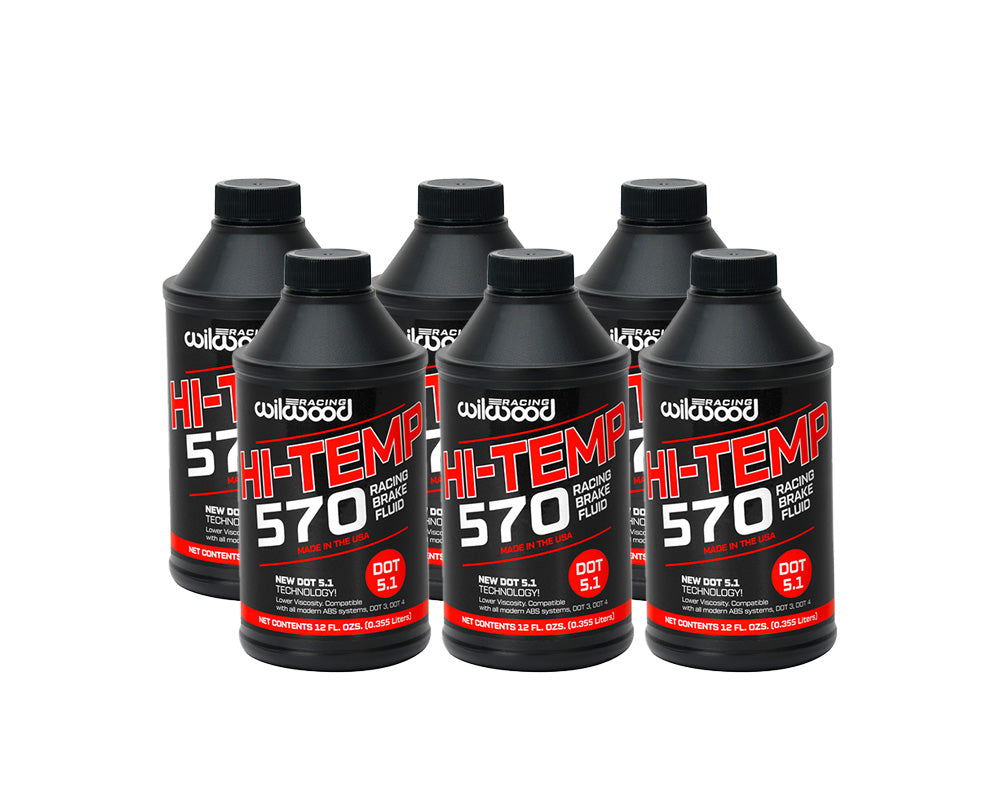 Wilwood - Líquido de frenos de competición HI-TEMP 570 DOT 5.1 